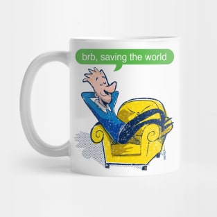 Saving The World Mug